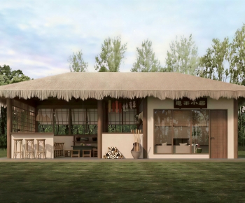 New Chinese Style Appearance Of Commercial Building-ID:761872051