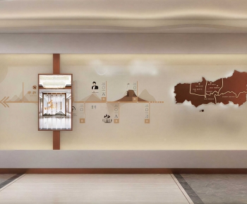 New Chinese Style Exhibition Hall-ID:936400966