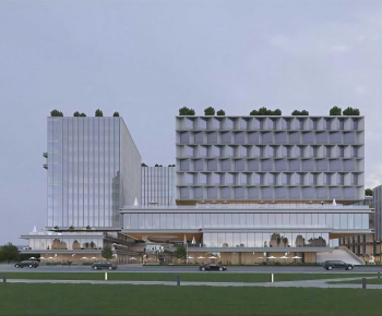 Modern Appearance Of Commercial Building-ID:139761056