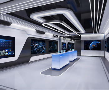 Modern Exhibition Hall-ID:162260061