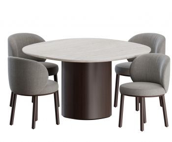Modern Dining Table And Chairs-ID:771362077
