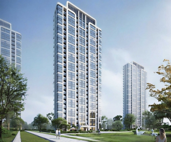 Modern Building Appearance-ID:102701234