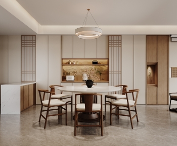 New Chinese Style Dining Room-ID:103280586