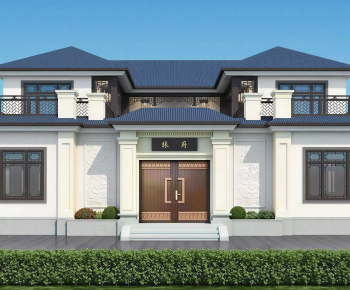 New Chinese Style Detached Villa-ID:650516032