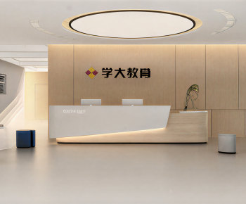 Modern Office Reception Desk-ID:938561027