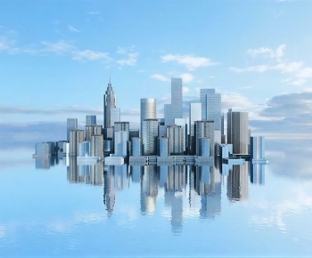 Modern Appearance Of Commercial Building-ID:516659022