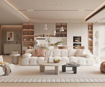 Modern A Living Room-ID:138681894