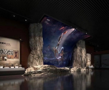 Modern Exhibition Hall-ID:294075013