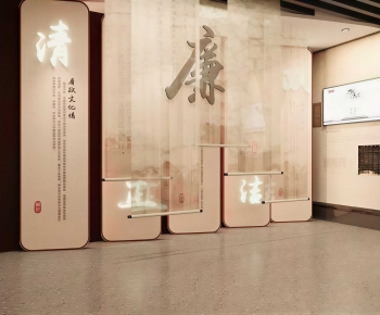 New Chinese Style Exhibition Hall-ID:117036101