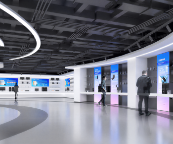 Modern Exhibition Hall-ID:230340965