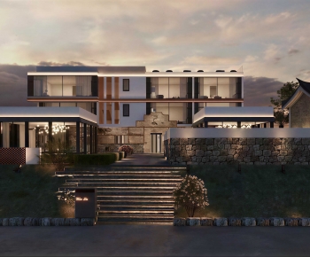 Modern Detached Villa-ID:466835028