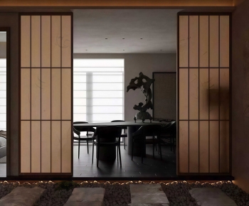 Japanese Style Dining Room-ID:239209895