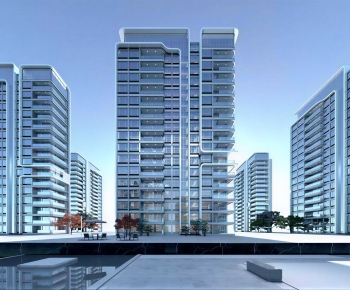 Modern Residential Building-ID:848649987