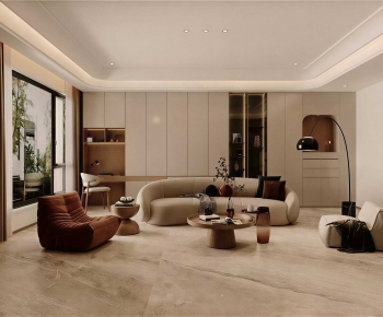 Modern A Living Room-ID:917675025