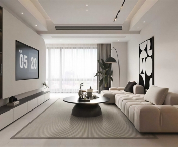 Modern A Living Room-ID:412862064