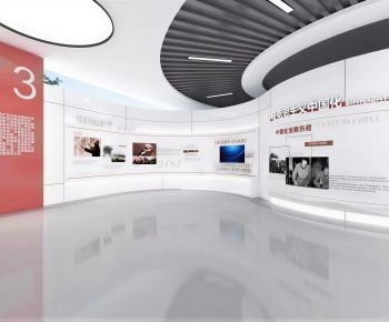 Modern Exhibition Hall-ID:834980016