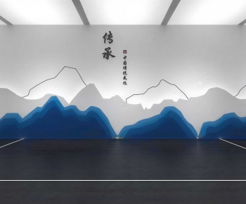 New Chinese Style Culture Wall-ID:291932116