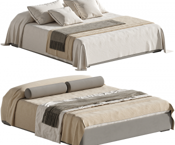 Modern Double Bed-ID:668360954