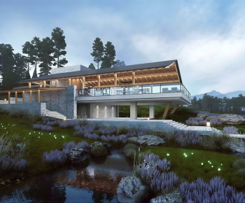 New Chinese Style Appearance Of Commercial Building-ID:124892003