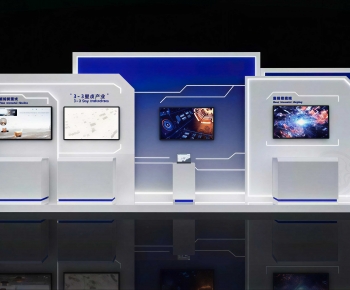 Modern Exhibition Hall-ID:700208901