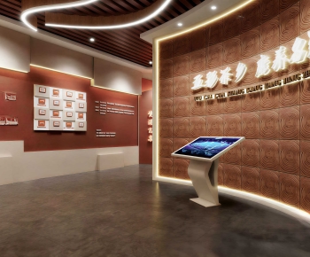 Modern Exhibition Hall-ID:519967082