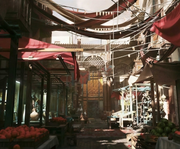 Modern Commercial Street-ID:607068064