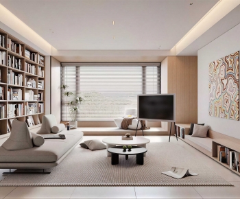 Modern A Living Room-ID:536091095