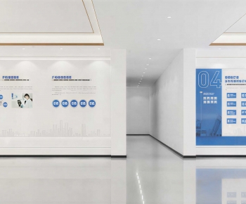 Modern Exhibition Hall-ID:655761962