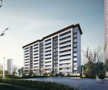 Modern Residential Building-ID:282784941