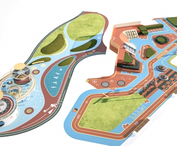 Modern Equipment For Children-ID:982378018