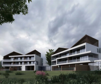 Modern Residential Building-ID:633048069