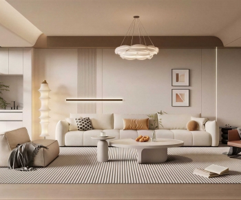 Modern A Living Room-ID:646286969
