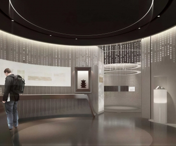 Modern Exhibition Hall-ID:777364025