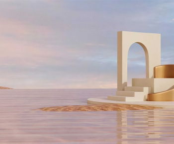 Modern Exhibition Hall-ID:330322034