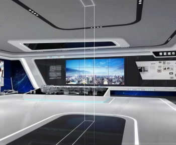 Modern Exhibition Hall-ID:908232934