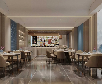 Modern Restaurant-ID:345668087