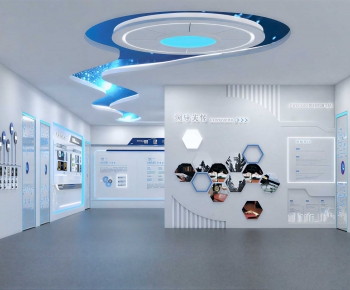 Modern Exhibition Hall-ID:435866127