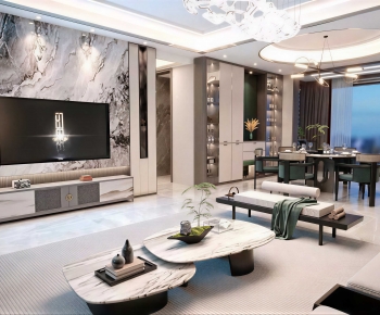 Modern A Living Room-ID:569446092