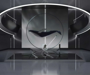 Modern Exhibition Hall-ID:920865067