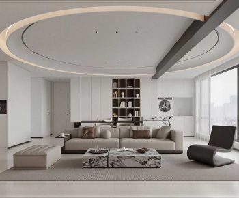 Modern A Living Room-ID:561351061