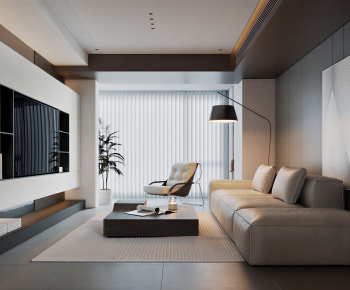 Modern A Living Room-ID:599711899