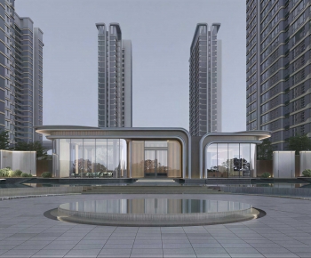 Modern Residential Building-ID:767560969