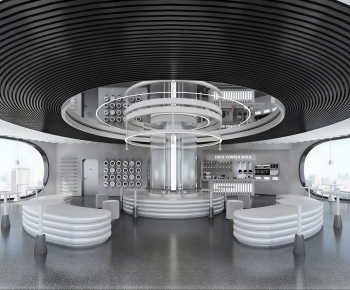 Modern Exhibition Hall-ID:257201914