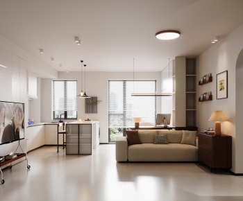 Modern A Living Room-ID:426934964