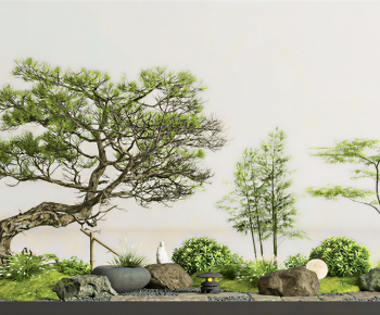 Japanese Style Plant Landscaping-ID:843169732