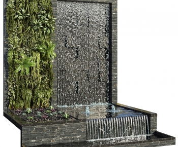 Modern Rockery Waterscape-ID:348685988