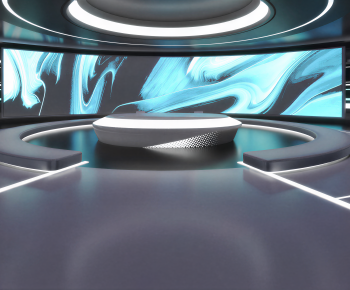 Modern Exhibition Hall-ID:213747987