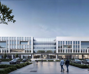 Modern Appearance Of Commercial Building-ID:796759166