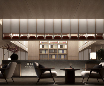 New Chinese Style Lobby Hall-ID:576226004