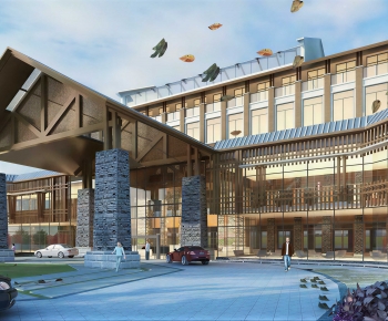 Modern Appearance Of Commercial Building-ID:481450627